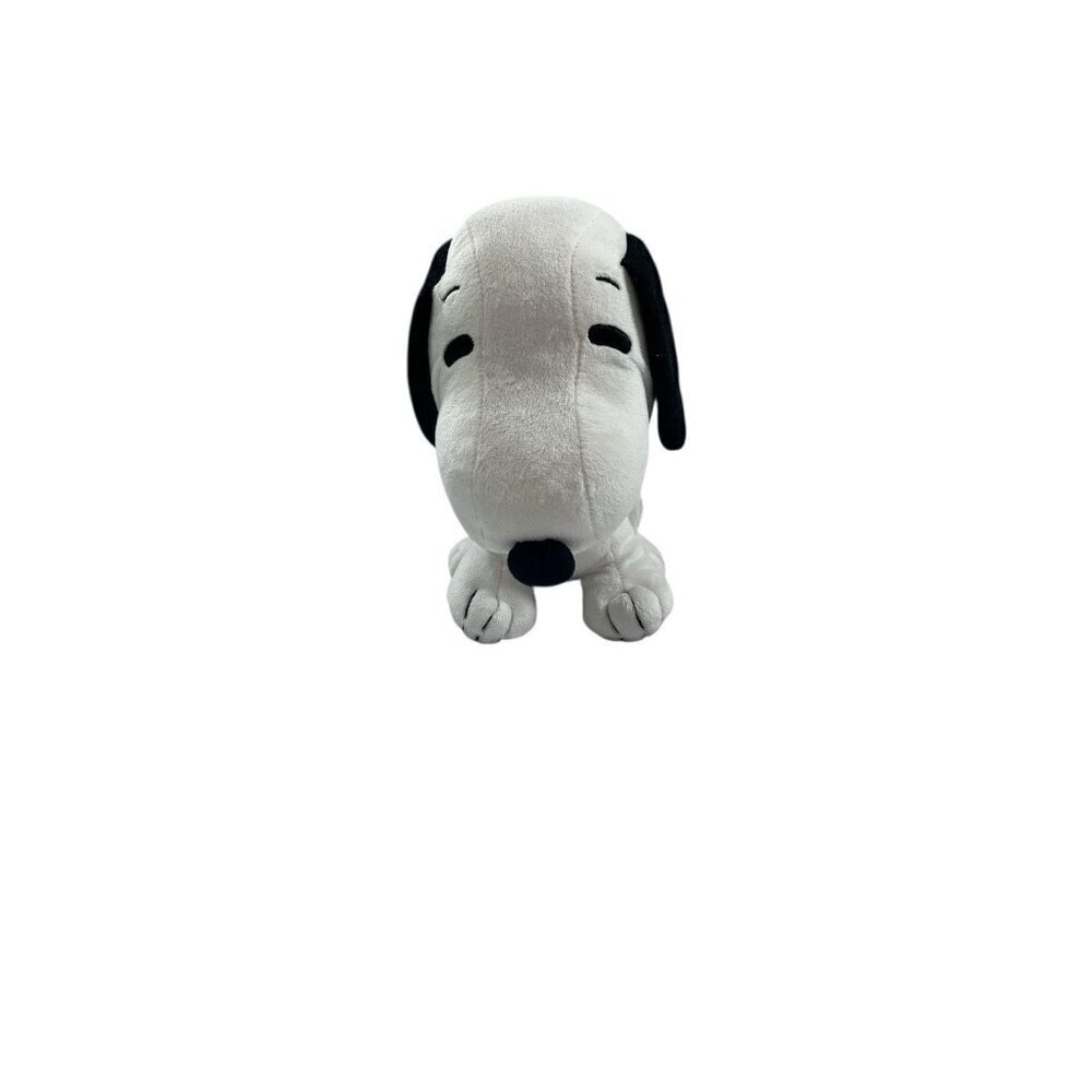 Snoopy Dog Plush White Black Hallmark Charlie Brown Puppy Stuffed Animal